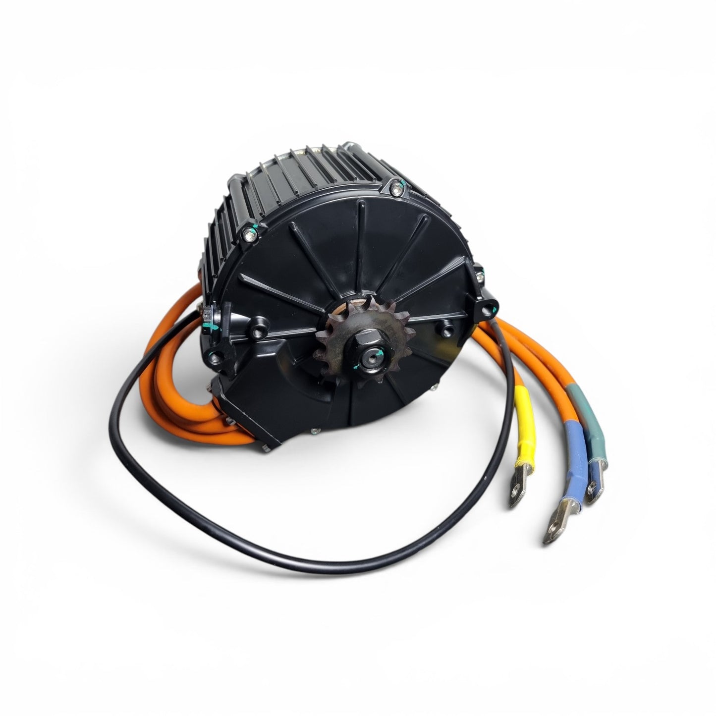 QS165 50H 10kW 72V Brushless Mid Drive Motor BLDC PMSM 428 14T